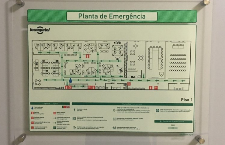 Planta de emergência